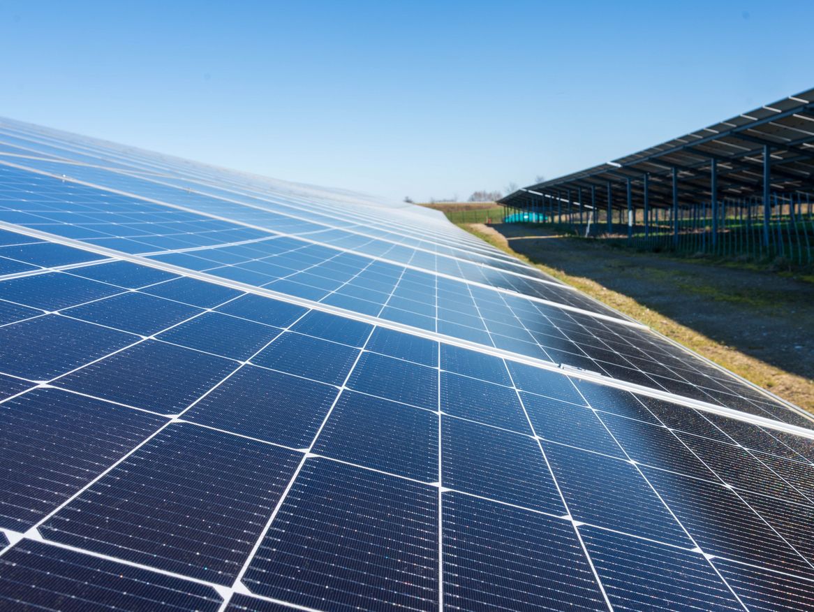 Solar Anlage in Solarpark | SWS Netze - GmbH